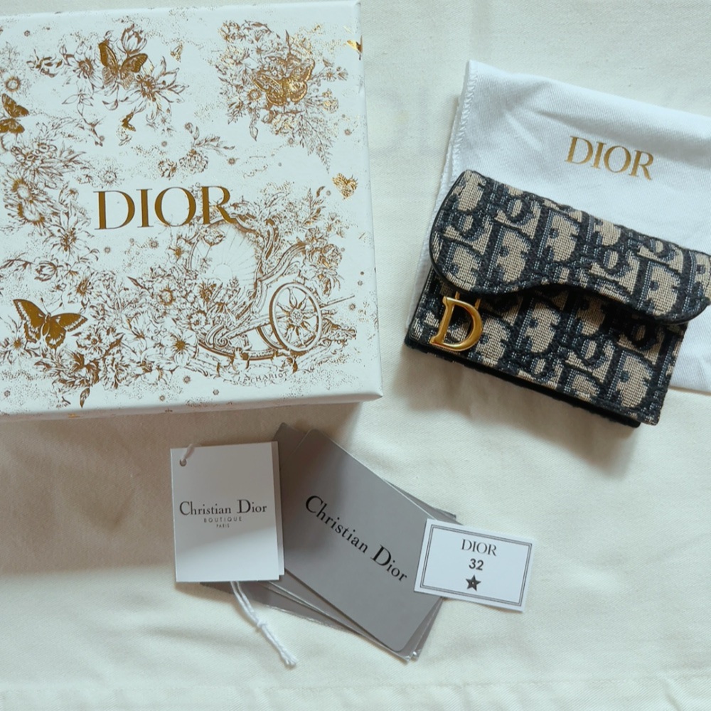 Dior Saddle Card Holder